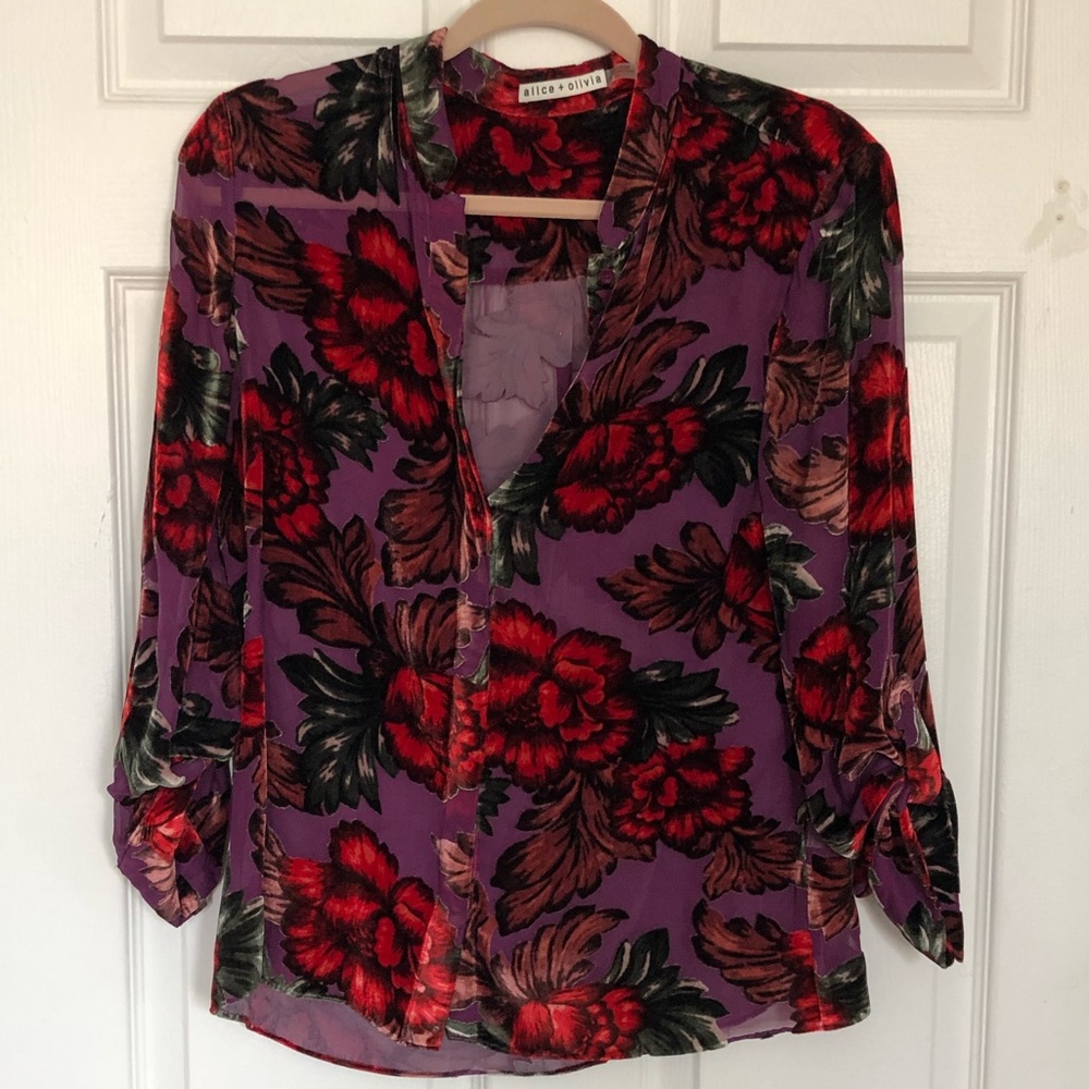 Alice and Olivia Blouse // Size: Medium
